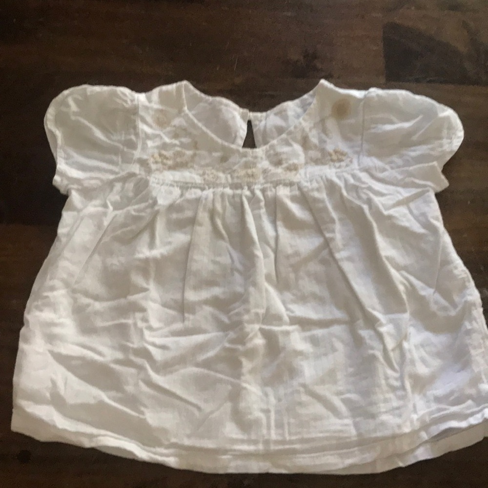 White blouse for girls 3T